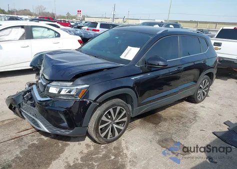 2024 Volkswagen Taos 1.5T Se z USA, uszkodzony, nr VIN 3VVSX7B2XRM103210